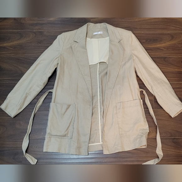 Mango Linen Beige Casual Suite - Picture 9 of 14